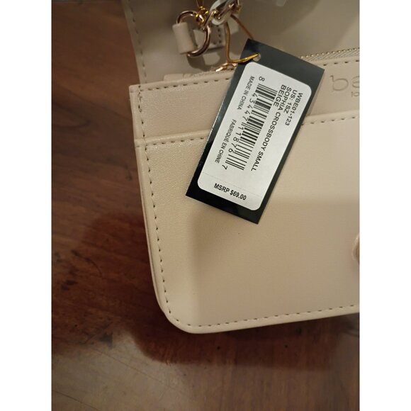 Bebe - Sophia Crossbody Purse - Beige - NWT - Picture 8 of 8